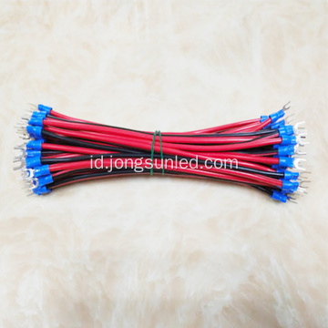 2x1.5mm Kabel Daya Layar LED Merah Hitam Layar